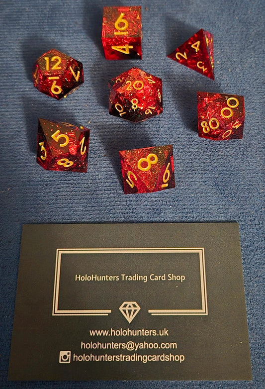 Red Nebula - Sharp Edge Resin